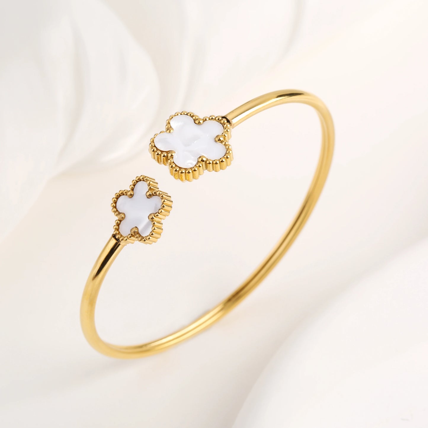 Bracelet Ouvert en Acier Inoxydable