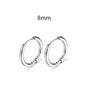 Stainless Steel Hoop Earrings – Elegance