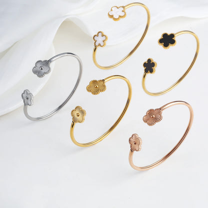 Bracelet Ouvert en Acier Inoxydable