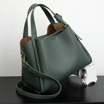 Versatile Bucket Shoulder Bag