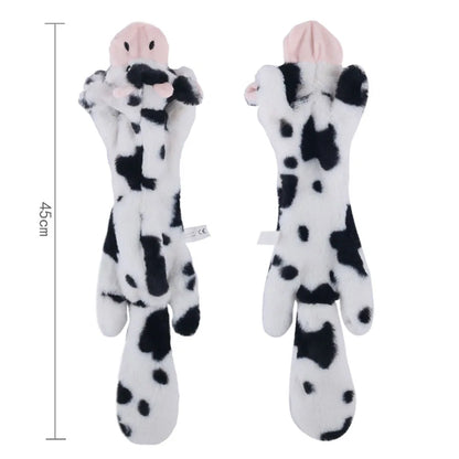 Fun Dog Toy - No Filling Plush with Squeaker