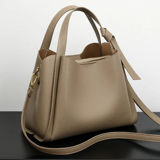 Versatile Bucket Shoulder Bag