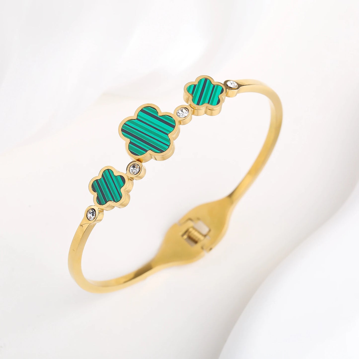 Bracelet Ouvert en Acier Inoxydable