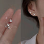 Metallic Flower Earrings