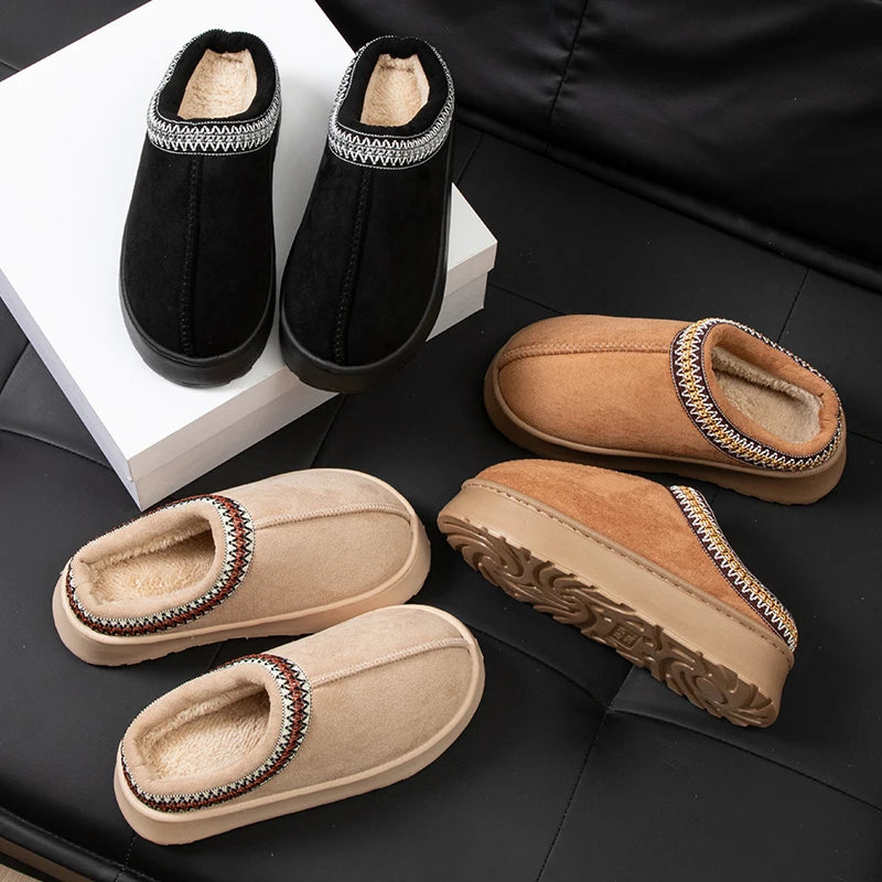 Chaussons avec Confort et Chaleur pour l’Intérieur et l’Extérieur