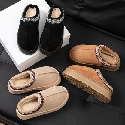 Chaussons avec Confort et Chaleur pour l’Intérieur et l’Extérieur