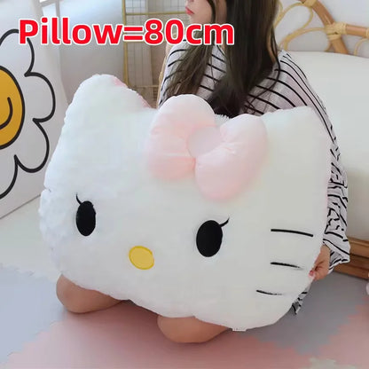 Coussin Dossier Géant Hello Kitty – Douceur et Confort