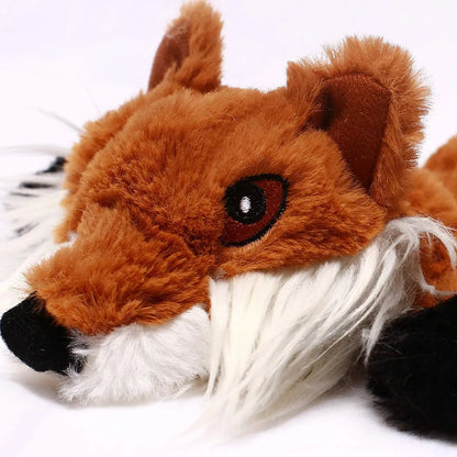 Fun Dog Toy - No Filling Plush with Squeaker