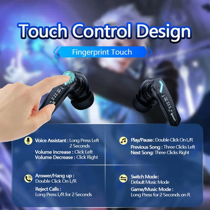 Bluetooth Headphones - Pro Latency for Gaming and Calls