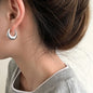 Metallic Flower Earrings
