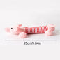 Fun Dog Toy - No Filling Plush with Squeaker