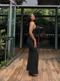 Glamour &amp; Seduction - Elegant Backless Long Dress