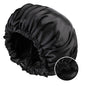 Bonnet de Nuit en Satin –  Réversible et Ajustable utilisé pour les soins des cheveux