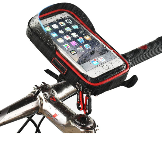 Sac de support de téléphone portable de vélo étanche