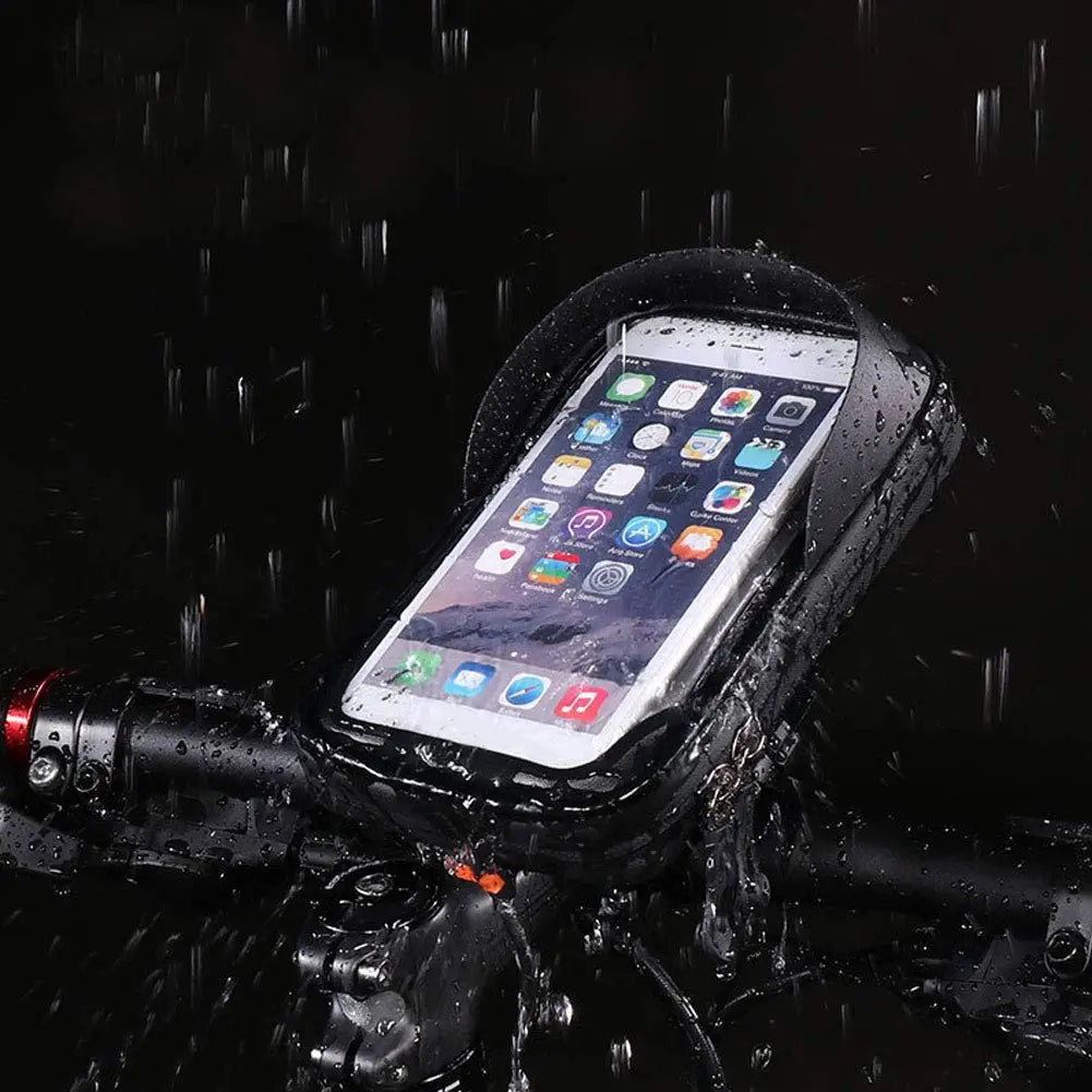 Sac de support de téléphone portable de vélo étanche