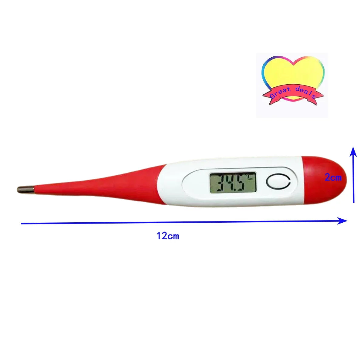 Pet First Aid Kit - LED Digital Thermometer