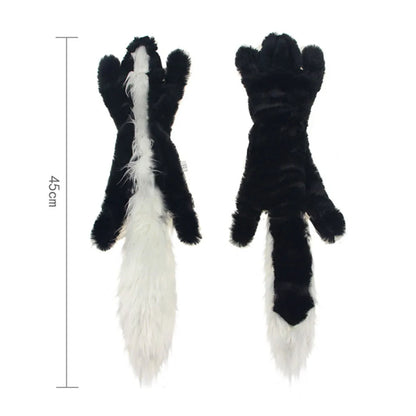 Fun Dog Toy - No Filling Plush with Squeaker