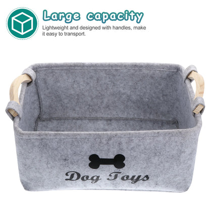 Pet Toy Storage Basket