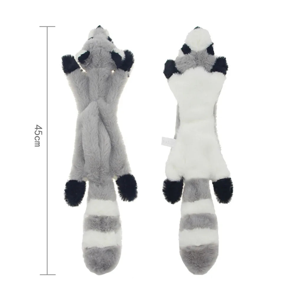 Fun Dog Toy - No Filling Plush with Squeaker