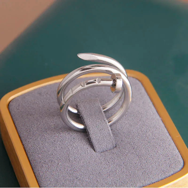 Adjustable Multi-Layer Stainless Steel Ring