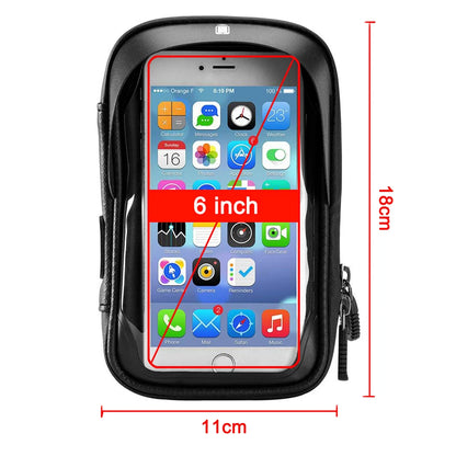 Sac de support de téléphone portable de vélo étanche