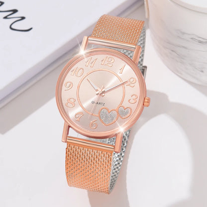 Coffret Cadeau Montre Femme Or Rose