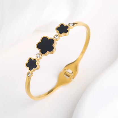 Bracelet Ouvert en Acier Inoxydable