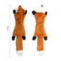 Fun Dog Toy - No Filling Plush with Squeaker