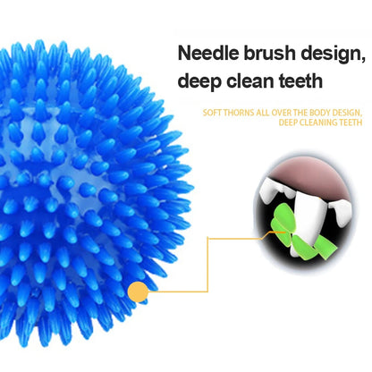 Squeaky Dog &amp; Cat Toy - Spiked Ball with Squeaker