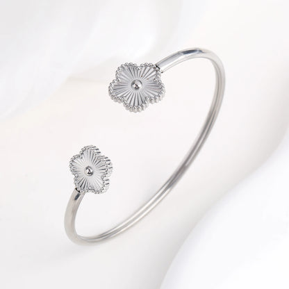 Bracelet Ouvert en Acier Inoxydable