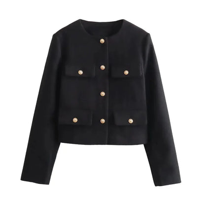 Veste Courte Élégante pour Femme – Chic & Intemporelle