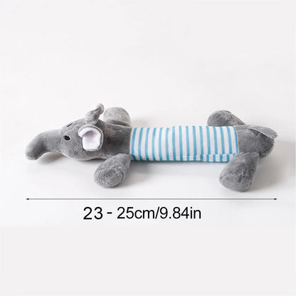 Fun Dog Toy - No Filling Plush with Squeaker