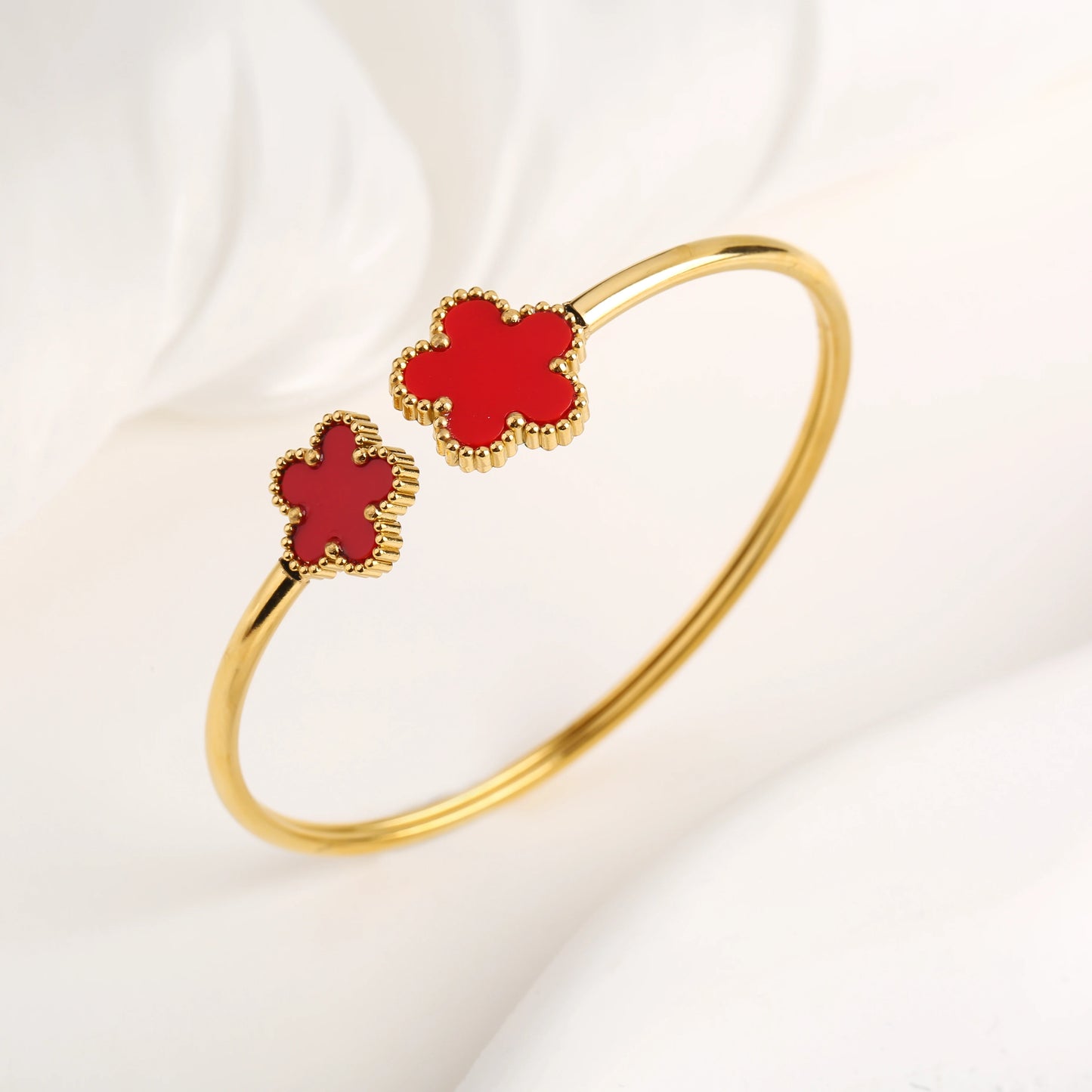 Bracelet Ouvert en Acier Inoxydable