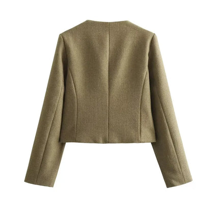 Veste Courte Élégante pour Femme – Chic & Intemporelle