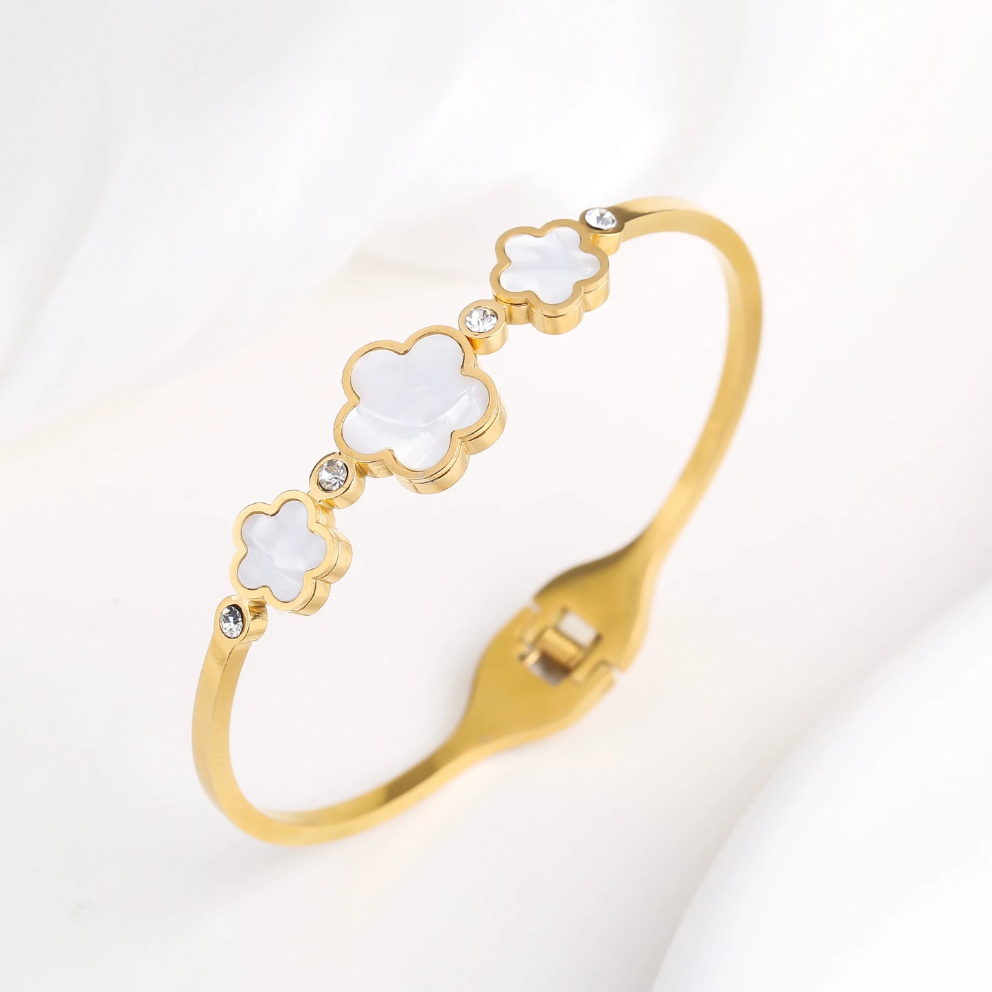 Bracelet Ouvert en Acier Inoxydable