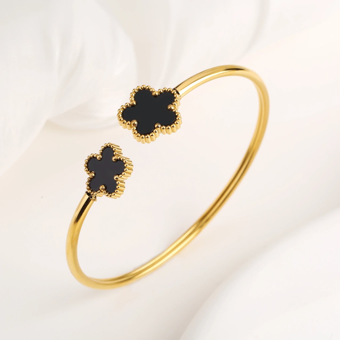 Bracelet Ouvert en Acier Inoxydable