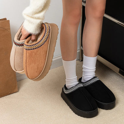 Chaussons avec Confort et Chaleur pour l’Intérieur et l’Extérieur