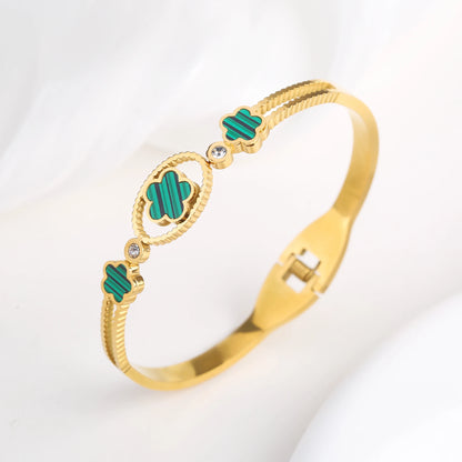 Bracelet Ouvert en Acier Inoxydable