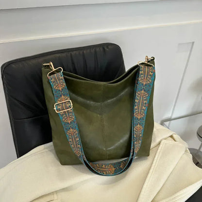 Sac Seau Vintage en Similicuir – Élégance & Intemporalité