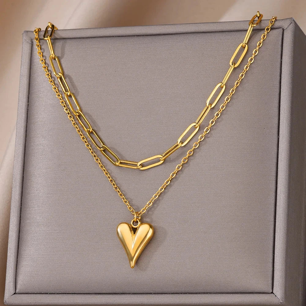 Heart Necklace – Gothic Style