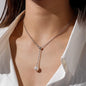 Two Leaf Necklace – Elegance and Simplicity
