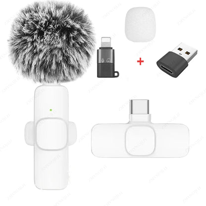 Microphone Lavalier Sans Fil – Qualité Audio Professionnelle