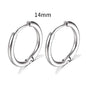 Stainless Steel Hoop Earrings – Elegance