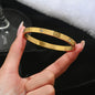 Bracelet Trèfle à Quatre Feuilles & Clou – Acier Inoxydable