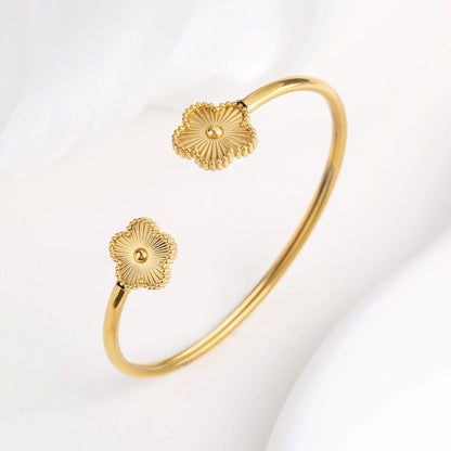 Bracelet Ouvert en Acier Inoxydable