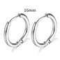 Stainless Steel Hoop Earrings – Elegance