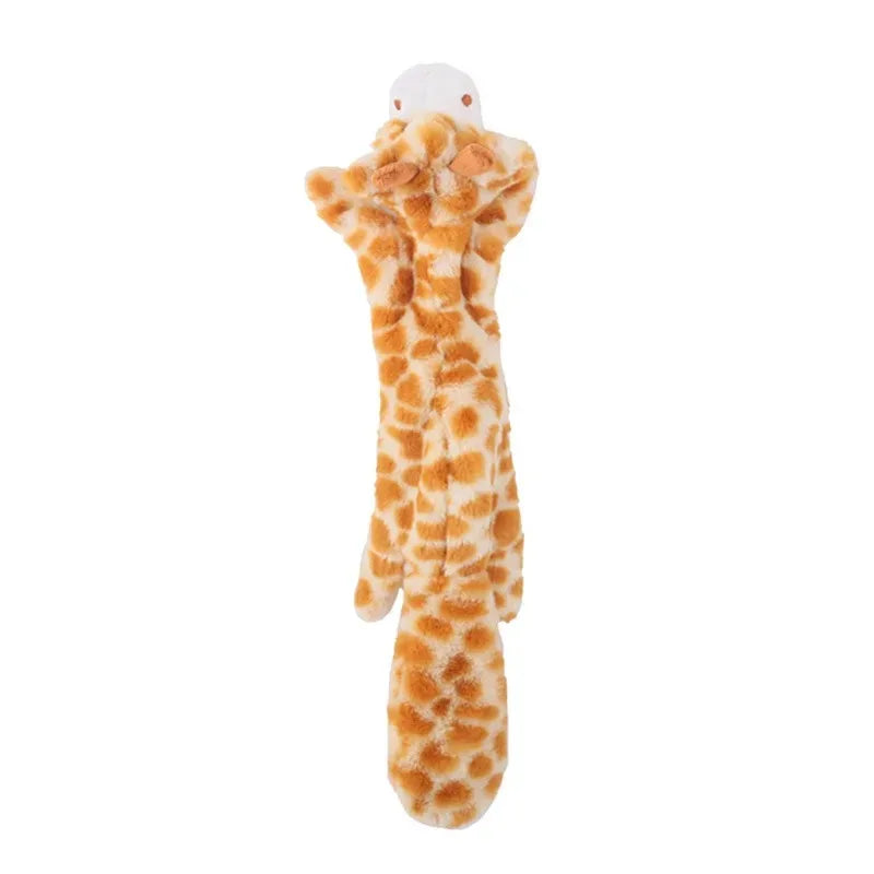 Fun Dog Toy - No Filling Plush with Squeaker
