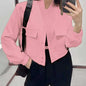 Women's Bomber Jacket – Vintage Elegance &amp; Casual Comfort