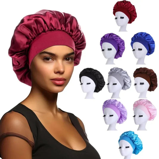Bonnets de Nuit en Satin pour Femmes – Confort et Protection pour Vos Cheveux