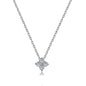 Collier Trèfle à Quatre Feuilles en Zircon – Plaqué Or 18K